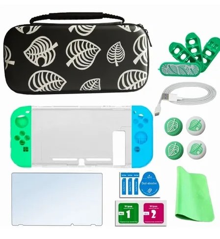 Funda Estuche Nintendo Switch + Accesorios Animal Crossing - TiendaGeek.com