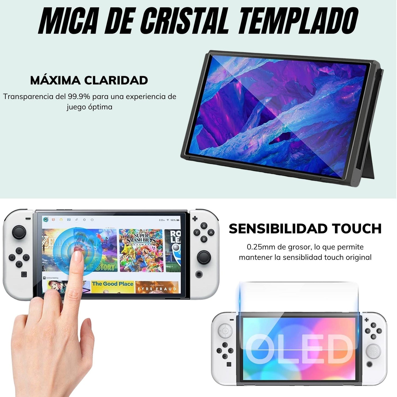 Estuche Para Nintendo Switch OLED Edición Premium Animal Crossing 2022 - TiendaGeek.com