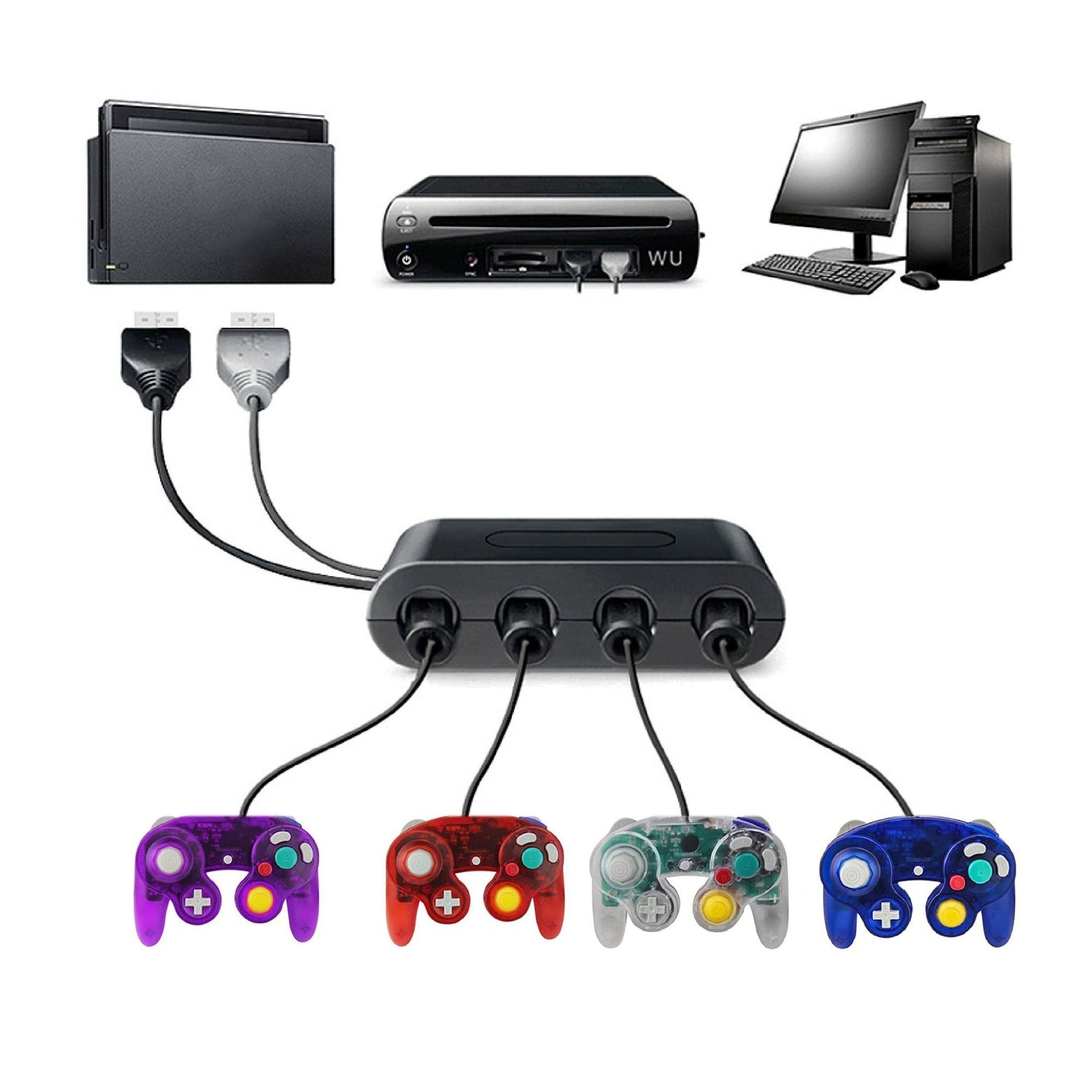 Las mejores ofertas en Mandos para juegos Nintendo Gamecube Wireless