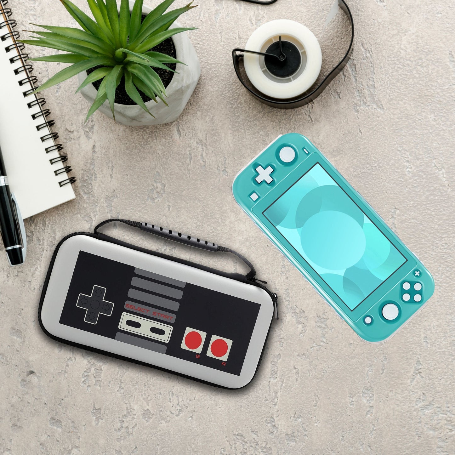 Kit de Accesorios Nintendo Switch LITE Retro 2021 - TiendaGeek.com