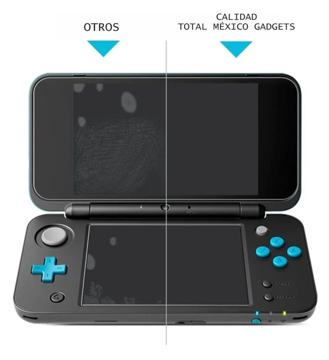 New Nintendo 2ds Xl Case Kit De Protección - TiendaGeek.com