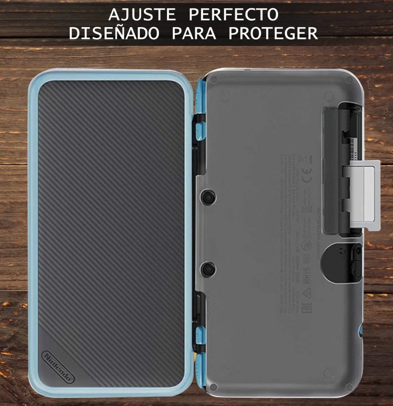 New Nintendo 2ds Xl Case Kit De Protección - TiendaGeek.com