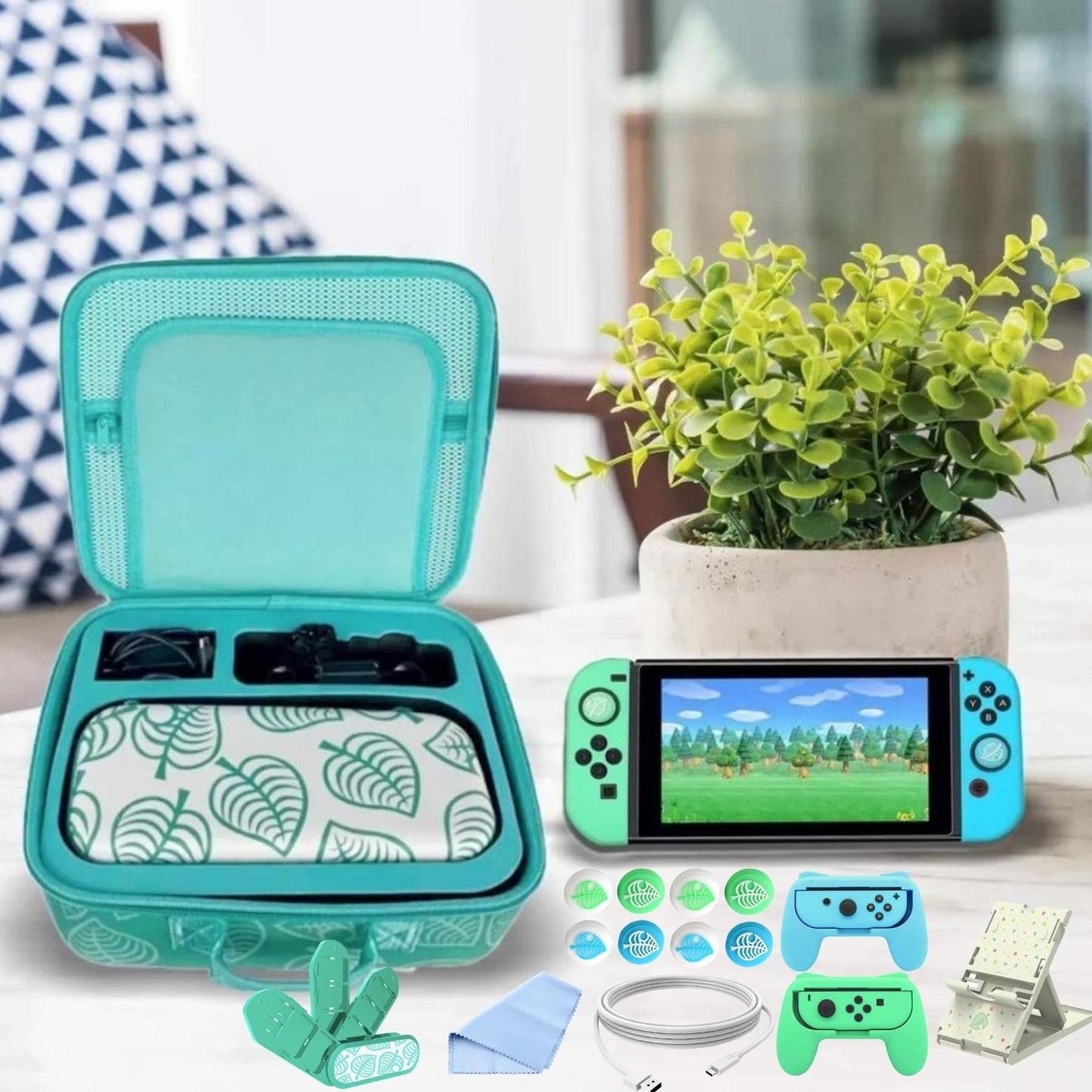Estuche Para Nintendo Switch OLED Edición Premium Animal Crossing 2022
